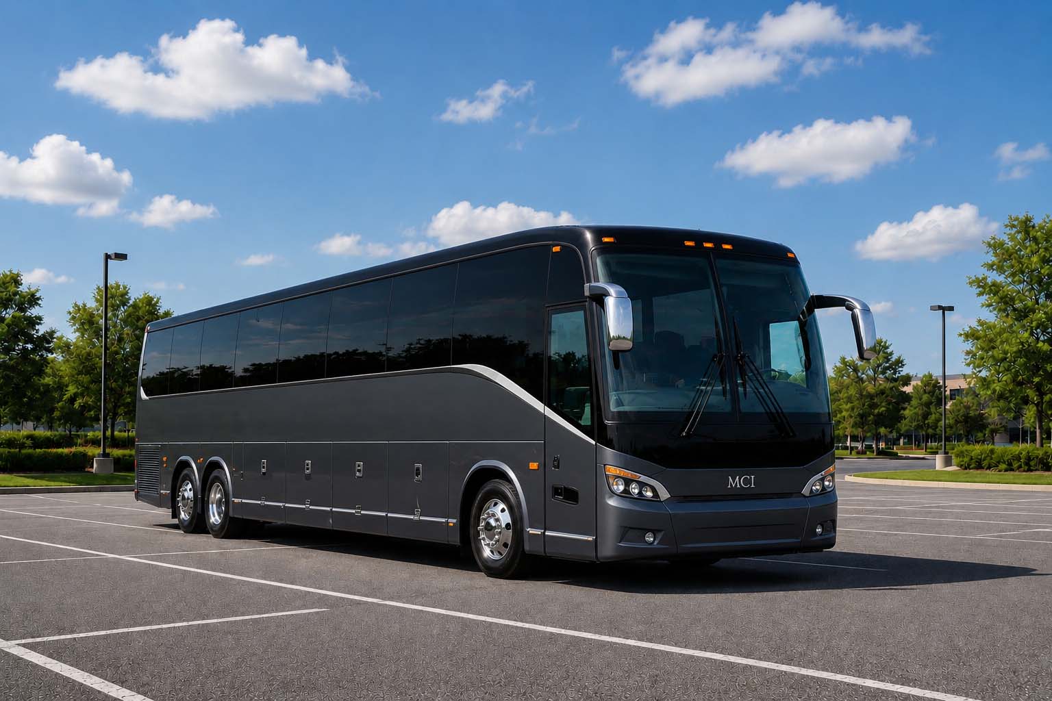 Charter bus rental in Topeka, KS